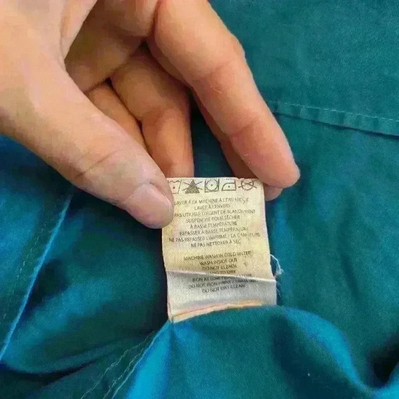 City Life, Extesible button up shirt, Blue, Size medium - Picture 7 of 8